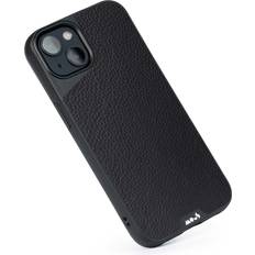 Mous Protective iPhone 13 Leather Case Limitless 4.0 Black Leather Fully Compatible with Apple's MagSafe