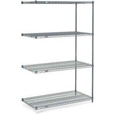 Blue Shelving Systems Global Industrial Nexel 5 Blue Wire Shelving System