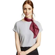 Red Scarfs Premier Work Chiffon Formal Scarf Burgundy One