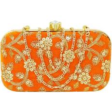 Orange Clutches General Orange Party Clutch Regular Size