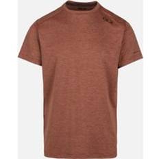 Trespass Men Tops Trespass Doyle DLX Marl T-Shirt Burnt Orange