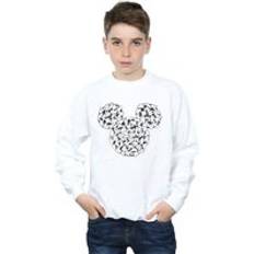 Mickey Mouse Sweatshirts Disney Mouse Head Of Hands Sweatshirt White 12-13 Years