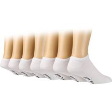 Pair Pack Plain Trainer Socks White 7-11