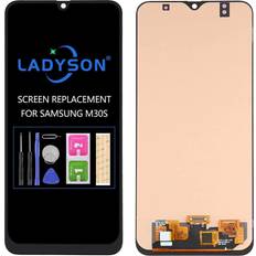 OLED Material LCD Screen Digitizer Full Assembly For Samsung Galaxy M30s SM-M307 Matrix Sensor Glass Lens Replacement Repair