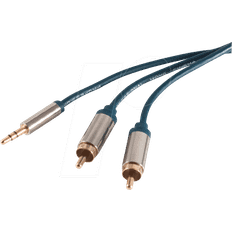 Kabler Shiverpeaks SP30832-5-SLIM 3.5mm Cable 5 m