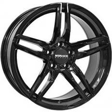 18" - 5/120 Autofelgen Monaco WHEELS GP1 black glossy 8.0Jx18 5x120 ET34