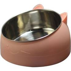 Husdjur Grandado Stainless Steel Cat Dog Food Bowl 15 Inch