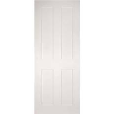 Doors Deanta White Primed Eton 4P Interior Door (x198.1cm)