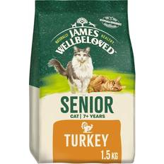 James Wellbeloved Cats Pets James Wellbeloved Senior Turkey Hypoallergenic Dry Cat Food