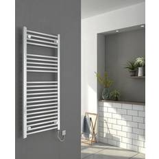 Heated Towel Rails PlumbGalaxy Bergen 1100 White