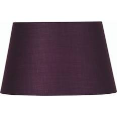 Oaks Lighting Plum Cotton Drum Shade