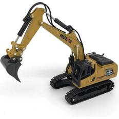 HuiNa Excavator Static Die-Cast Model 1:60 Scale