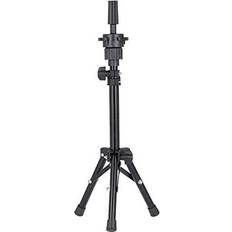 Hair Styler Accessories Anself Mini Hairdressing Head Tripod, Adjustable Mannequin Training Head