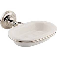 Silver Soap Holders BC Designs B C BC Victrion Ceramic Soap
