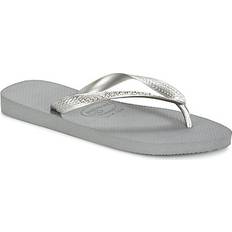 Grey Flip-Flops Havaianas Flip flops Sandals Shoes TOP METALLIC Grey