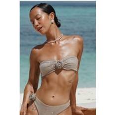 XXS Bikinis BSD Noreen Rose Diamante Bikini Top - Nude
