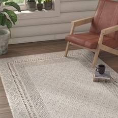 Bloomsbury Market Rich Power Loom Grey Rug Rectangle 160 x 220 cm Grey
