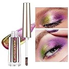 Deno Multichrome Liquid Glitter Eyeshadow Chameleon Eyeshadow Makeup MultiChrome Eyeshadow Glitter, flytande ögonskugga för kvinnor flickor