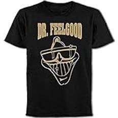 Dr. Feelgood T-Shirt Punk Rock Wave Band T Shirts Black