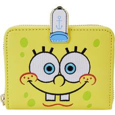 Yellow Wallets Loungefly SpongeBob SquarePants 25th Anniversary Zip-Around Wallet - yellow