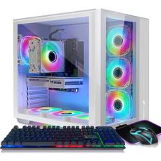 STGAubron Gaming Desktop PC,Intel Core i7-10700KF RTX 3060 Ti 8G GDDR6,32G DDR4,2T