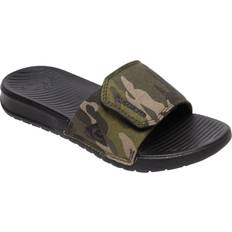 11.5K UK, Green Boys Kids Bright Coast Adjustable Sandals Slides Flip Flops Sliders
