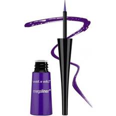 Wet N Wild Eyeliners Wet N Wild Megaliner Liquid Eyeliner Electric Purple Pack of 12