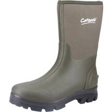 Neoprene Wellingtons Cotswold 'Kensington' Plain Rubber Wellingtons Green