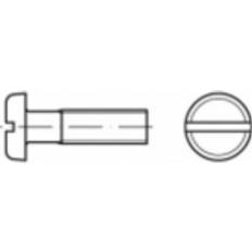 Toolcraft Försänkt Skruv M2 25 mm Spår Rostfritt Stål A4 1000 St