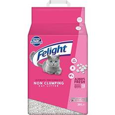 Non-Clumping Cat Litter with Antibacterial Silverfresh Prevents Odours for up the