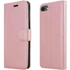 Elite Rose Gold For iPhone Leather Flip Wallet Cover Apple iPhone 7/8/ SE2020