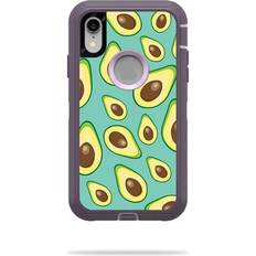 Turquoise Mobile Phone Cases MightySkins OTDIPXR-Seafoam Avocados for Otterbox Defender iPhone XR Case Seafoam Avocados