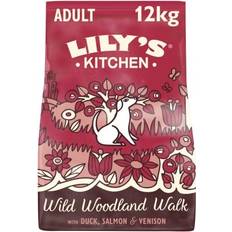 Lily's kitchen Natural Adult Dry Dog Food Duck Salmon & Venison Grain-Free Recipe 12kg