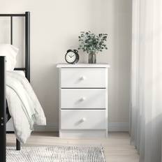 Pine Bedside Tables Ebern Designs Mamoru Bedside Table