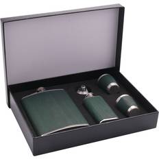 Green Hip Flasks Tlily Set of Gifts 260ML Party Hip Flask