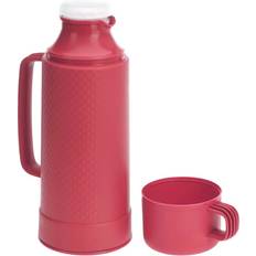 Flask Glass Vacuum Insulated Tea Coffee Hot Cup Lid