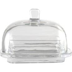 Dunelm Butter Dish Clear Butter Dish