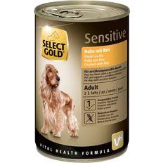 SELECT GOLD Haustiere SELECT GOLD Sensitive Adult Huhn Reis 12x400