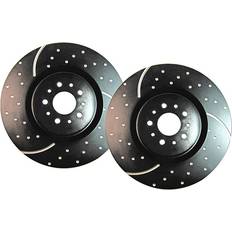 Friction Breaking on sale EBC Brakes 3GD Sport Series Rear Rotors GD7333