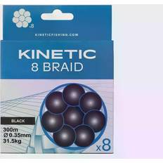 Kinetic Fishing Lines Kinetic Cyber 8 Braided Line 300 Black 0.400 mm