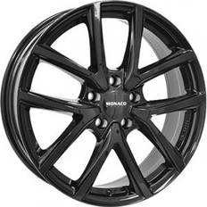 17" - 5/100 Autofelgen Monaco WHEELS CL2 black glossy 7.0Jx17 5x100 ET37