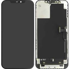 Écrans de Remplacement Clappio Bloc Complet iPhone 12 Pro Max Écran LCD Vitre Tactile Compatible Noir