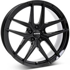 21" - 5/112 Bilfelger Nitro Throne FF Gloss Black 8.5x21 5/112 ET30 B66.5