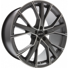 21" Bilfälgar GMP Gunner Matt Anthracite Diamond 9x21 5/112 ET40 B66.6