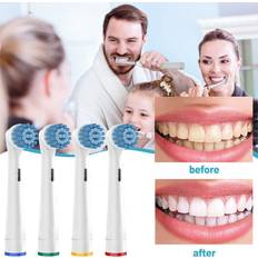 Pcs Professional Replacement Electric Toothbrush Heads Braun, Precision Refills Clean Brush Sensitive