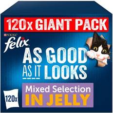 Felix As Good As It Looks Cat Food Mixed, 120