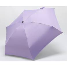 Umbrellas Zhihuan purple Mini Pocket UV Resistant Waterproof Umbrella Purple