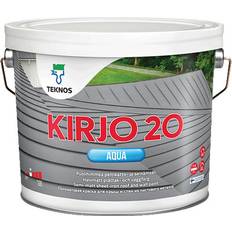 Teknos Plåttakfärg Kirjo Aqua 20 2,7L Vit