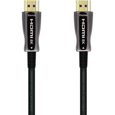 Cables Aisens Cable HDMI V21 AOC 8k60Hz 4K120Hz 444 48Gbps AMAM Negro