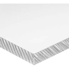 Sheet Materials USA Sealing Cast Acrylic Sheet 48"L x 24"W x 3/16" Thick, Clear, Antistatic